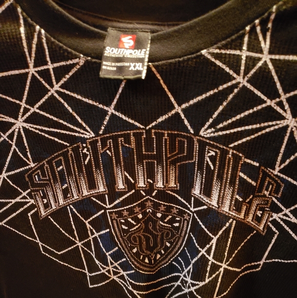 Mens Southpole Long Sleeve Thermal Size XXL - Picture 3 of 5